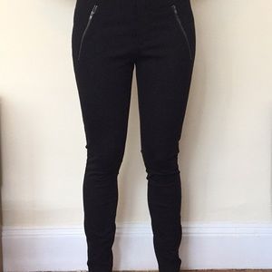 J.Crew black stretchy skinny pants.